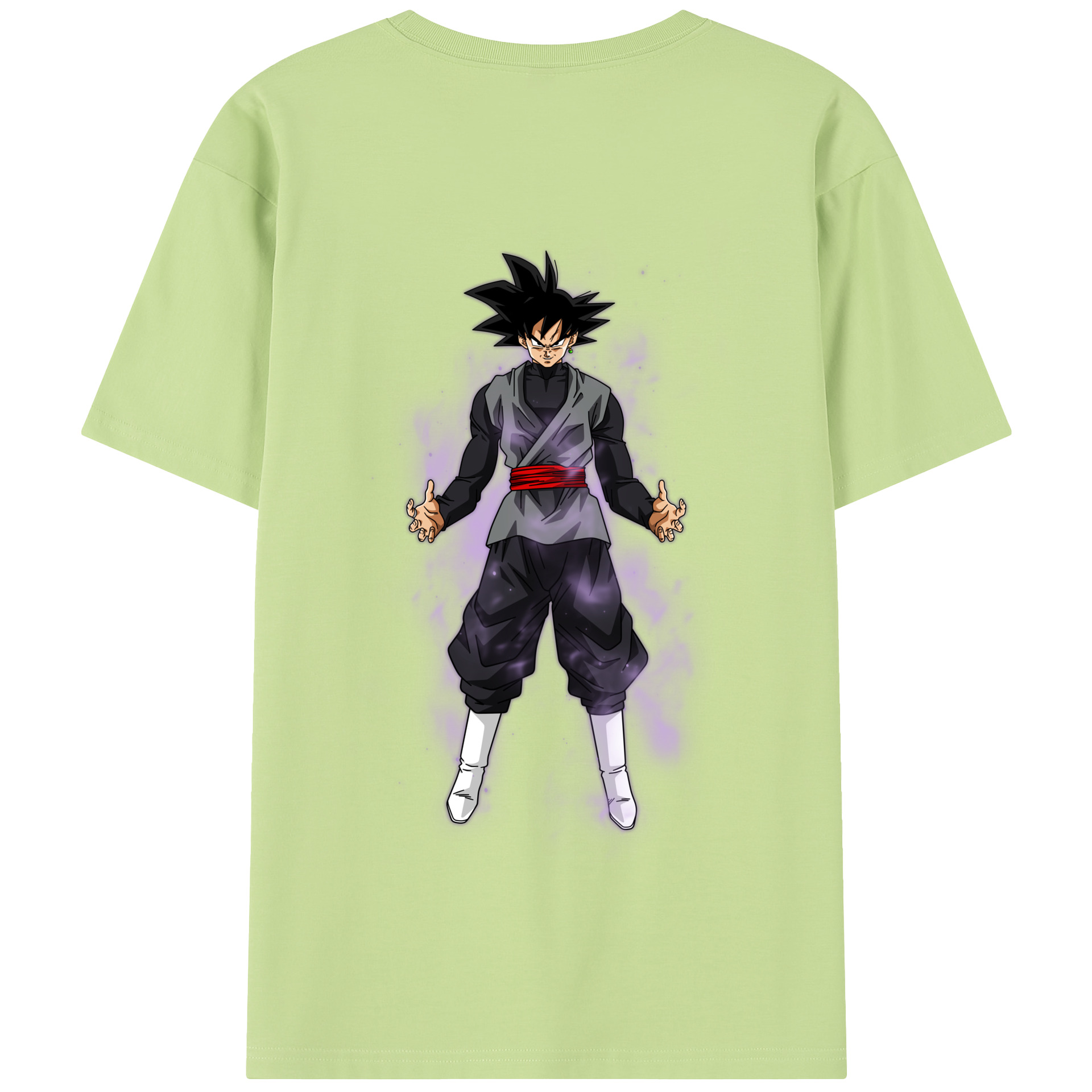 （画像用） ドラゴンボール ベジータ四世（Bejīta Yonsei）DRAGON BALL Vegeta IV 綿100％半袖Tシャツ（背面プリント）